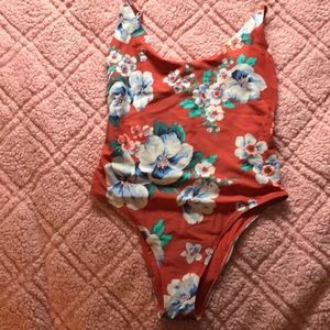 Aerie floral one piece